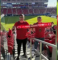 MHP Milletvekili Ersoy ile Kayserispor eski Başkanından Amerika pozu