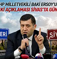 MHP Milletvekili Ersoy'un Kayseri'deki heykel açıklaması Sivas'ta gündem oldu!