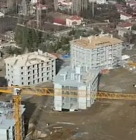 O ilçede TOKİ konutları hızla yükseliyor! İşte son durum...