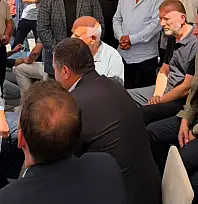 Özhaseki'yi el verdiği milletvekili yolcu etti…