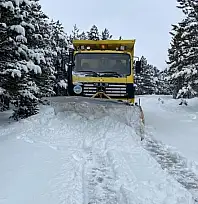 Pınarbaşı – Göksun yolu trafiğe kısmen açıldı