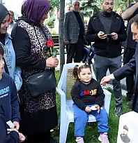 Şehitlikte bayram hüznü...