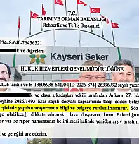 Tarım Bakanlığı'ndan Mahkeme'ye Hüseyin Akay'ı şok edici yanıt!