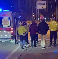 Kayseri'de ekipleri alarma geçiren olay! Polise çarpıp, kaçtı