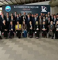 Yargıda önemli görevler yapan Kayserili Hukukçular İstanbul'da toplantı yaptı! Kimler katıldı?