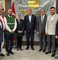 Yeni Kızılay Şube Başkanı'na Akar'dan ziyaret!