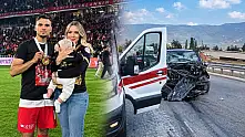 Adı Kayserispor ile anılan Atakan Akkaynak trafik kazası geçirdi