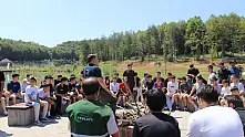 Kayseri'nin sporcuları Düzce'de! Genç Yeşilay Kampı'na katıldı