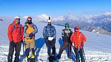 Kayserili dağcılar Elbruz Dağı'na tırmandı!