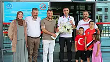 Kayserili milli sporcu göğsümüzü kabarttı
