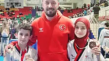 Kayserili sporcular 2 madalya ile ayrıldı!