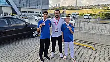 Kayserili sporcular Sinop'tan çift madalya ile döndü!
