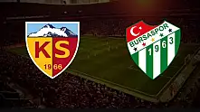Kayserispor, Bursaspor karşısına bu kadroyla çıkacak