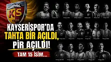 Kayserispor'da tahta bir açıldı, pir açıldı! Tam 15 isim…