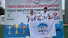 Kayserili sporcularından çifte şampiyonluk
