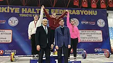 Kayserili sporcu Türkiye Şampiyonu oldu