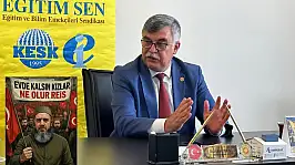 Beydilli'ye bir tepki de Eğitim Sen'den