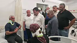 Bünyan'daki kazanın ardından Başkan Metin hastaneye koştu