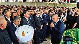Büyükkılıç ve Çamlı Çavuşoğlu'nun cenazesine katıldı