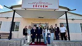 Kayseri Devlet Hastanesi ÇÖZGEM ile umut oluyor