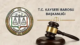 Kayseri barosundan destek: 'İzmir barosu yalnız değildir'