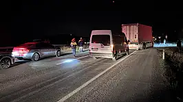 Kayseri'de 3 kişinin öldüğü kaza yerinden görüntüler