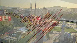 Kayseri'de aynı bölge 2 saat ara ile sallandı!