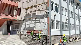 Kayseri'de bir okul daha yenileniyor