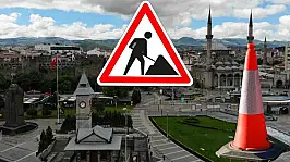 Kayseri'de bir yol trafiğe kapandı