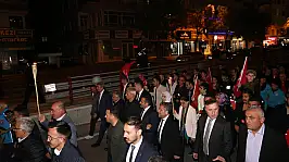 Kayseri'de fenerler aile için aydınlandı