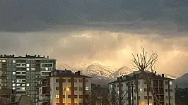 Akşam saatlerinde Erciyes'te bakın neler oldu!