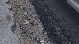 Kayseri'de yapılan yol mahalleliyi isyan ettirdi!