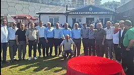 Kayserili başkanları Adana'da buluşturan açılış