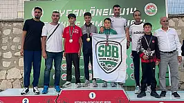 Kayserili sporcular şampiyonaya damgasını vurdu