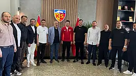 Kayserispor'a sürpriz ziyaret