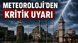 Meteoroloji'den Kayseri'ye kritik uyarı: Öğleden sonra başlıyor