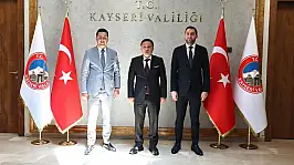 MHP'li isimlerden Kayseri Valisine ziyaret