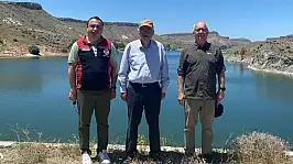 Müdürlük su kaynaklarını yerinde inceledi