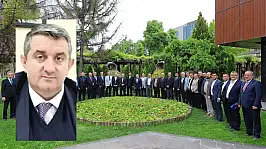 Toplantıda Mehmet Saçmacı detayı