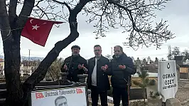 Ülkücü iş adamı mezarı başında anıldı