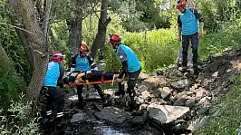 UMKE ekipleri Koramaz Vadisi'nde ter döktü
