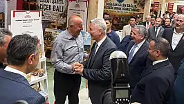Bakan Ömer Bolat Özvatan standında!