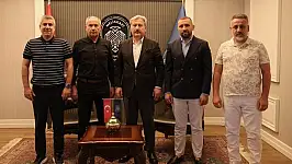 Erciyes 38 FK'da tesis çalışmaları! Başkan'a dikkat çeken ziyaret
