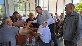 Erdal Altun sahada: Bünyan'da vatandaş ve çiftçilerle buluştu