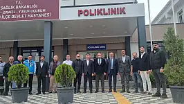 İncesu'da hastaları sevindiren ziyaret!  Milletvekili ziyaret etti