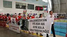 Kayseri'de anlamlı vefa: Yüzme müsabakaları Volkan Bayar anısına düzenlendi