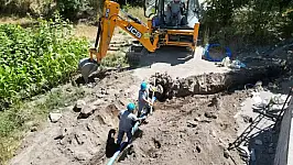 Kayseri'de yeni konutlara içme suyu hamlesi!