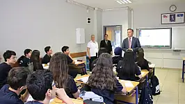 Kayseri Fen Lisesi öğrencilerine İl Müdürü Esen'den ziyaret!