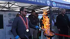 KAYMEK standında Kayseri'nin yöresel lezzetleri ve geleneksel oyunları buluştu