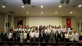 Kayseri'nin yeni doktorları ilk adımlarını attı